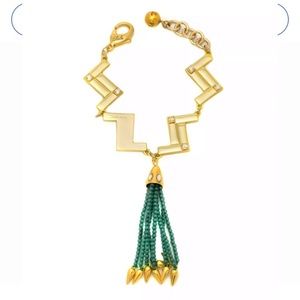 Lulu Frost Swift Nomadic Zag Tassel Necklace